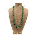 Pop-Up Mākeke - Akalei Designs - Blended Sea Foam Green Garden Nature's Dragon Scales Necklace - 30in - Front View