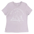 Pop-Up Mākeke - Aloha Ke Akua Clothing - Mai Hopohopo Women's Short Sleeve T-Shirt - Lavender Dust - Front View