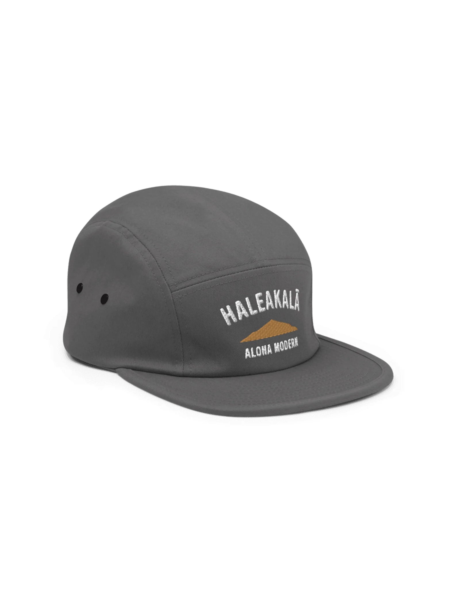 Pop-Up Mākeke - Aloha Modern - Haleakalā 5-Panel Cap - Front View
