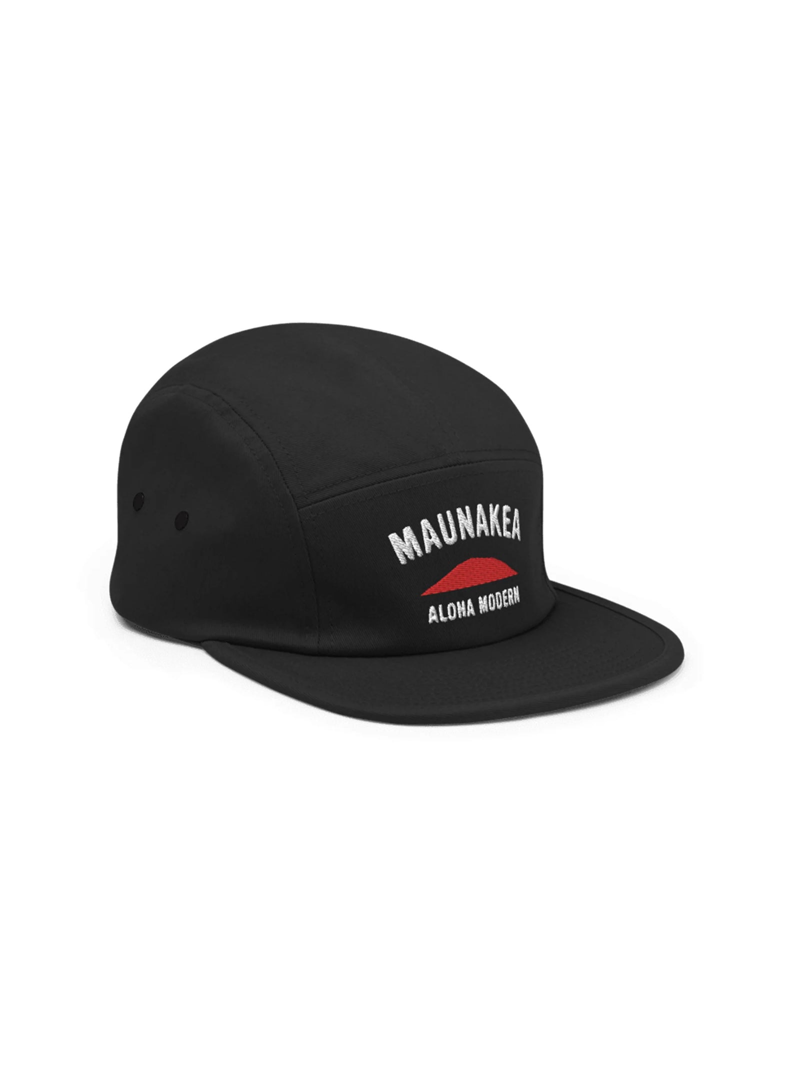 Pop-Up Mākeke - Aloha Modern - Maunakea 5-Panel Cap - Front View