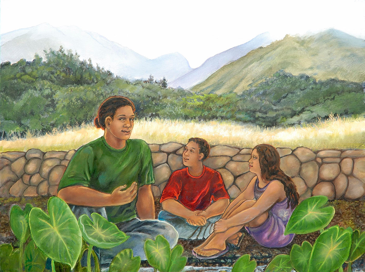 Pop-Up Mākeke - Alohi Images Maui - Children's Book - Uncle Kawaiola's Dream A Hawaiian Story - Front View