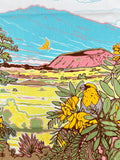 Pop-Up Mākeke - Cultivate Hawai'i - Palila Tea Towel - Design