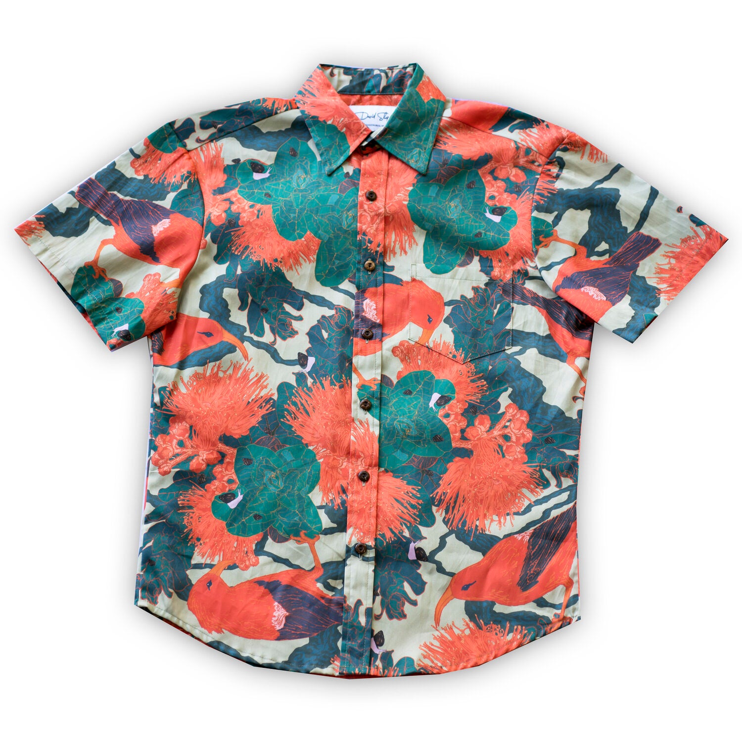 Kaniakapūpū Lehua 'Alani Men's Aloha Shirt | Pop-Up Mākeke - Nā