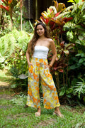 Pop-Up Mākeke - David Shepard Hawaii - Watch for Sharks Palazzo Pants - Front View