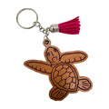 Pop-Up Mākeke - HI Darling Shop - Honu Keychain - Front View
