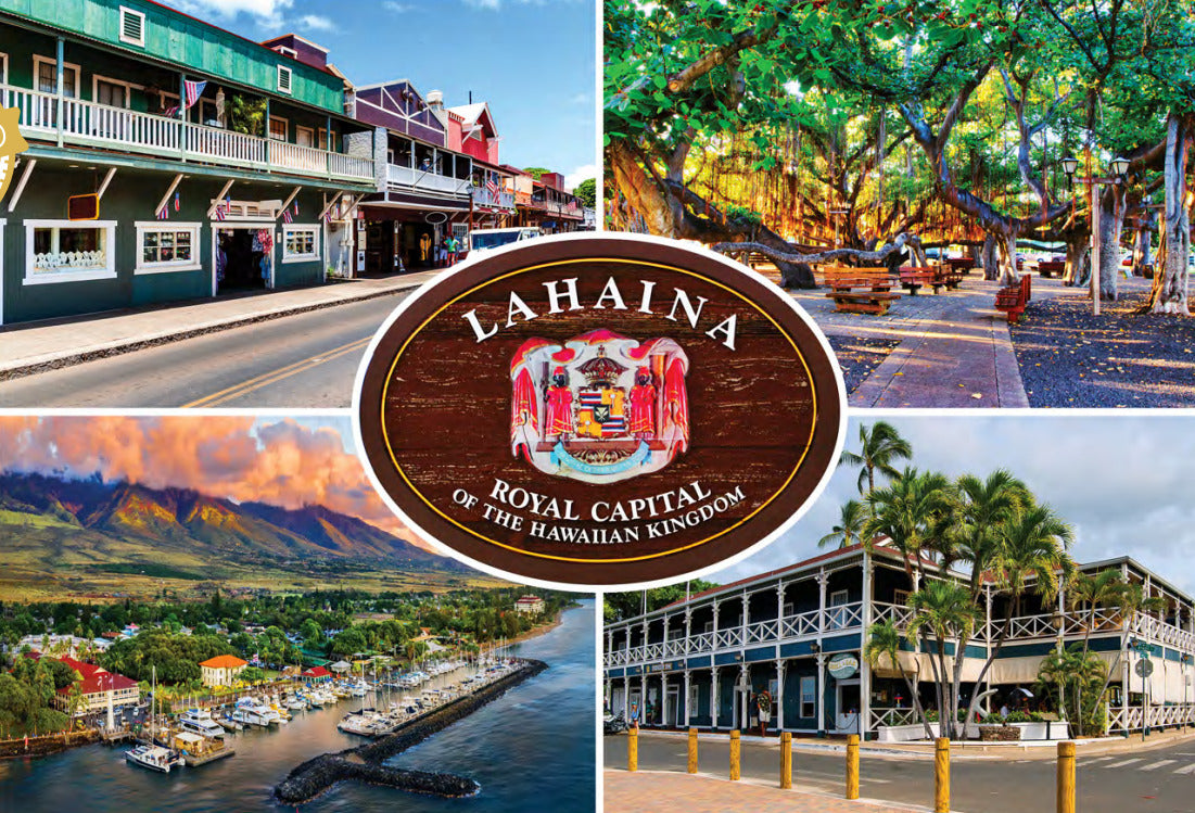 Pop-Up Mākeke - Hawai'i Premier Puzzles - Historic Lahaina 1000-Piece Puzzle