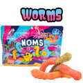 Noms - Worms Pouch - Front View | Pop-Up Mākeke