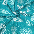 Multipurpose Tea Towel - Turquoise Shells