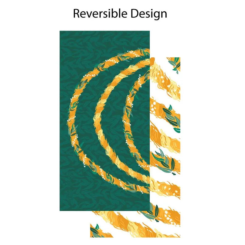 Reversible Beach Towel - Kaunaoa Lei