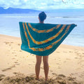 Reversible Beach Towel - Kaunaoa Lei