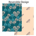 Pop-Up Mākeke - Hinu Rise - Reversible Hand Towel - Opihi Blue - Both Sides