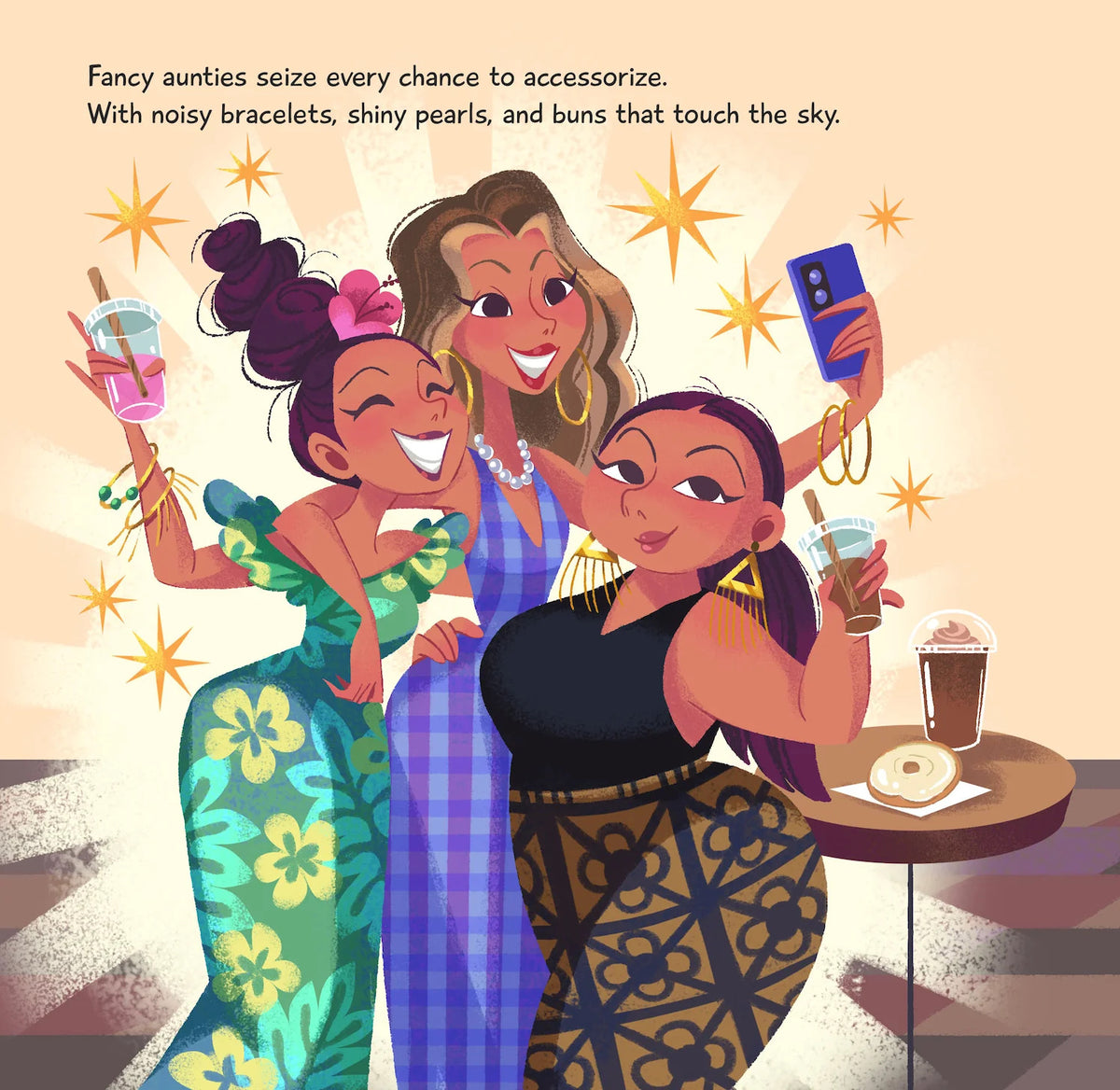Pop-Up Mākeke - Keiki Kaukau - My Aloha Style Board Book - Inside