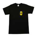 Pop-Up Mākeke - Kilohana - Black Adult T-Shirt - Front View
