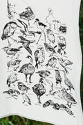 Pop-Up Mākeke - Laulima Hawai'i - Nā Manu O Hawai'i Tea Towel - Close Up