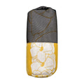 Pop-Up Mākeke - Leiohu Designs - Microfiber Beach Towel - Double Puakenikeni Lei - Front View
