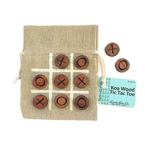 Koa Tic Tac Toe - X's & O's