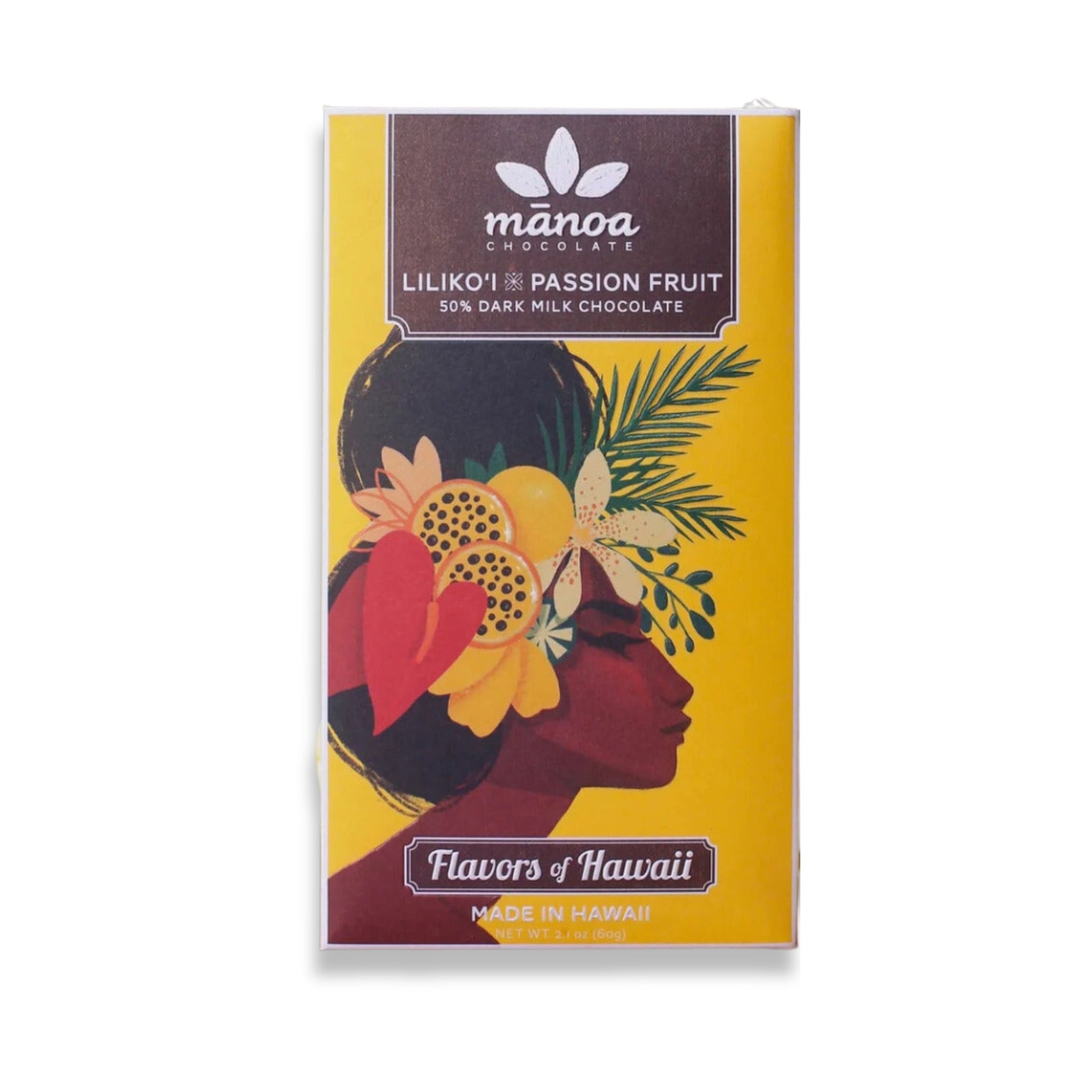 Lilikoʻi x Passion Fruit Dark Chocolate Bar