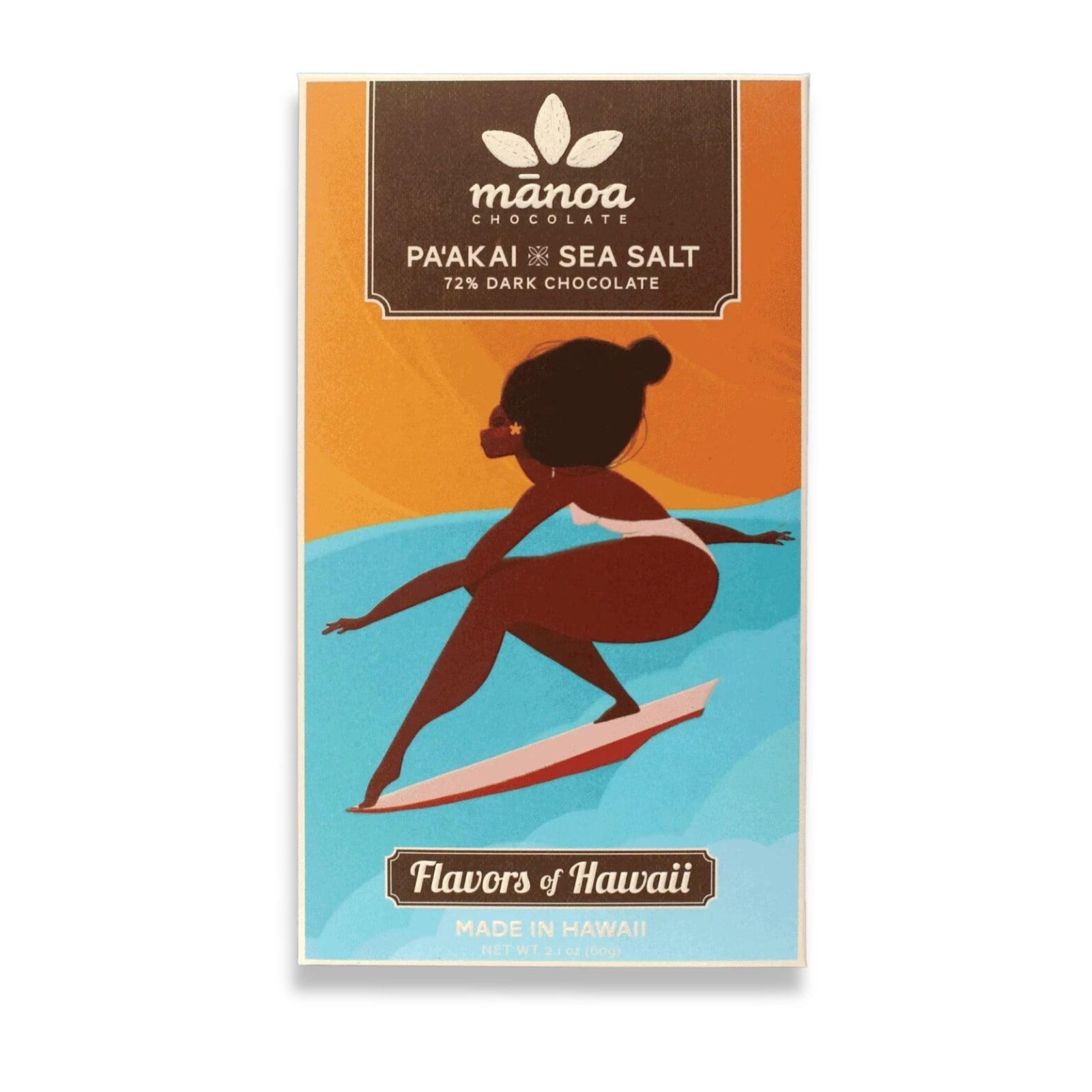Paʻakai x Sea Salt Dark Milk Chocolate Bar