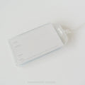 Pop-Up Mākeke - Matsumoto Studio - Pineapple Plastic Luggage Tag - Back View