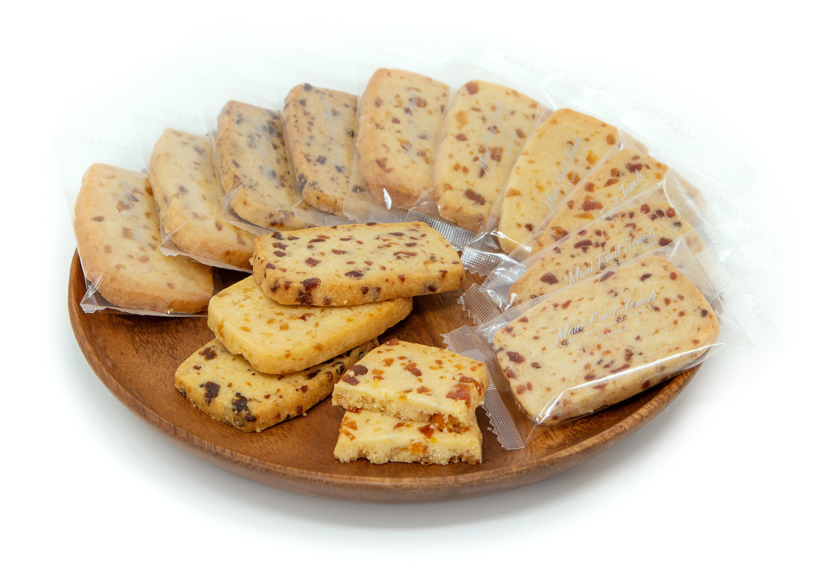 Pop-Up Mākeke - Maui Fruit Jewels - Shortbread Cookies with Hawaii Fruits - 10 Piece