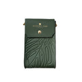 Pop-Up Mākeke - Oceans End Hawaii - Megan Crossbody Bag in Emerald - Front View