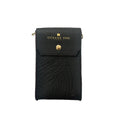 Pop-Up Mākeke - Oceans End Hawaii - Megan Crossbody Bag in Onyx - Front View