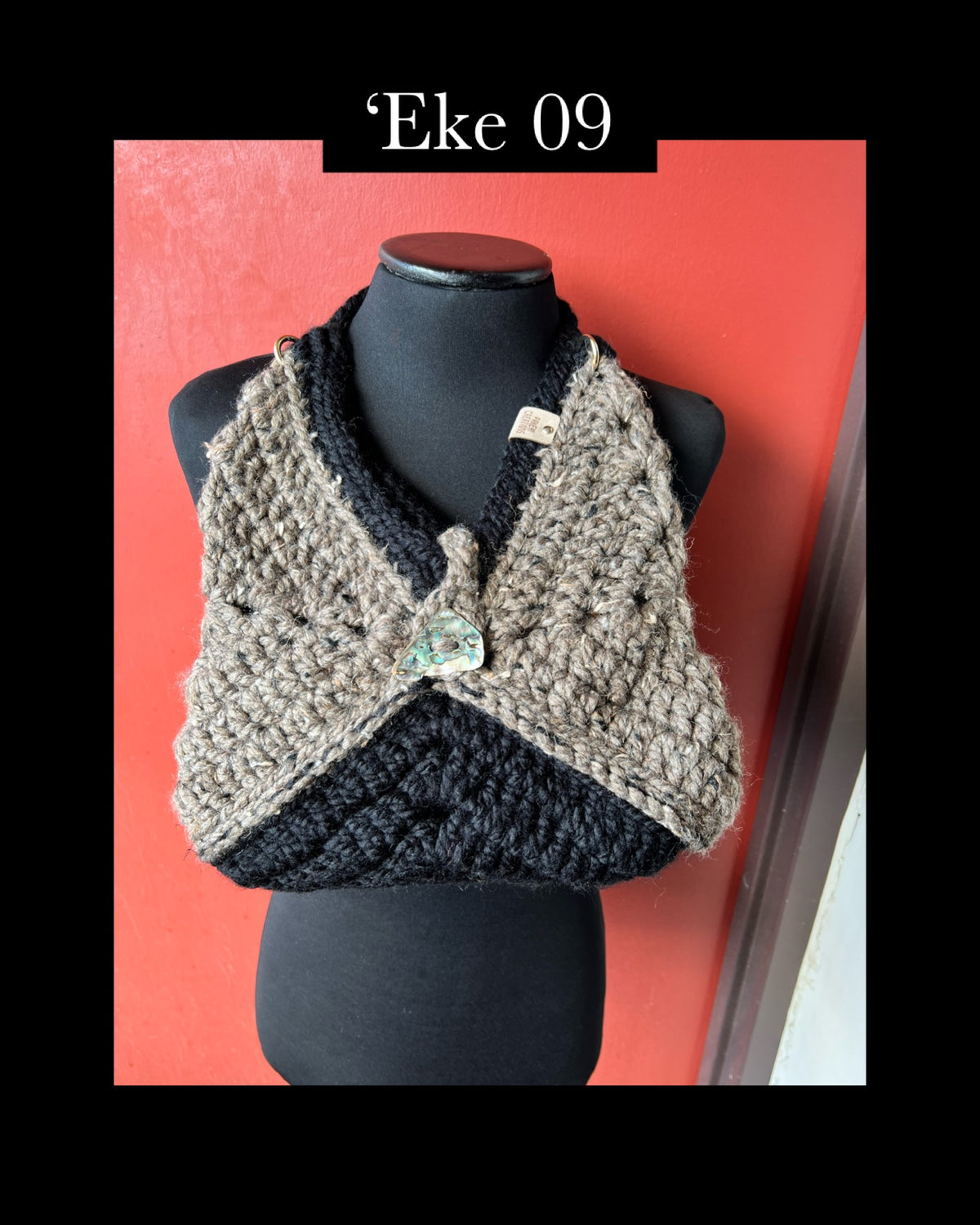 Pop-Up Mākeke - Pawehi Creations - Crochet Purse - ʻEke #09