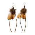 Pop-Up Mākeke - Pawehi Creations - Hulu Earrings - Style #02 - Front View
