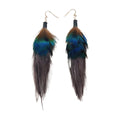  Pop-Up Mākeke - Pawehi Creations - Hulu Kamoe Earrings - Style #08 - Front View