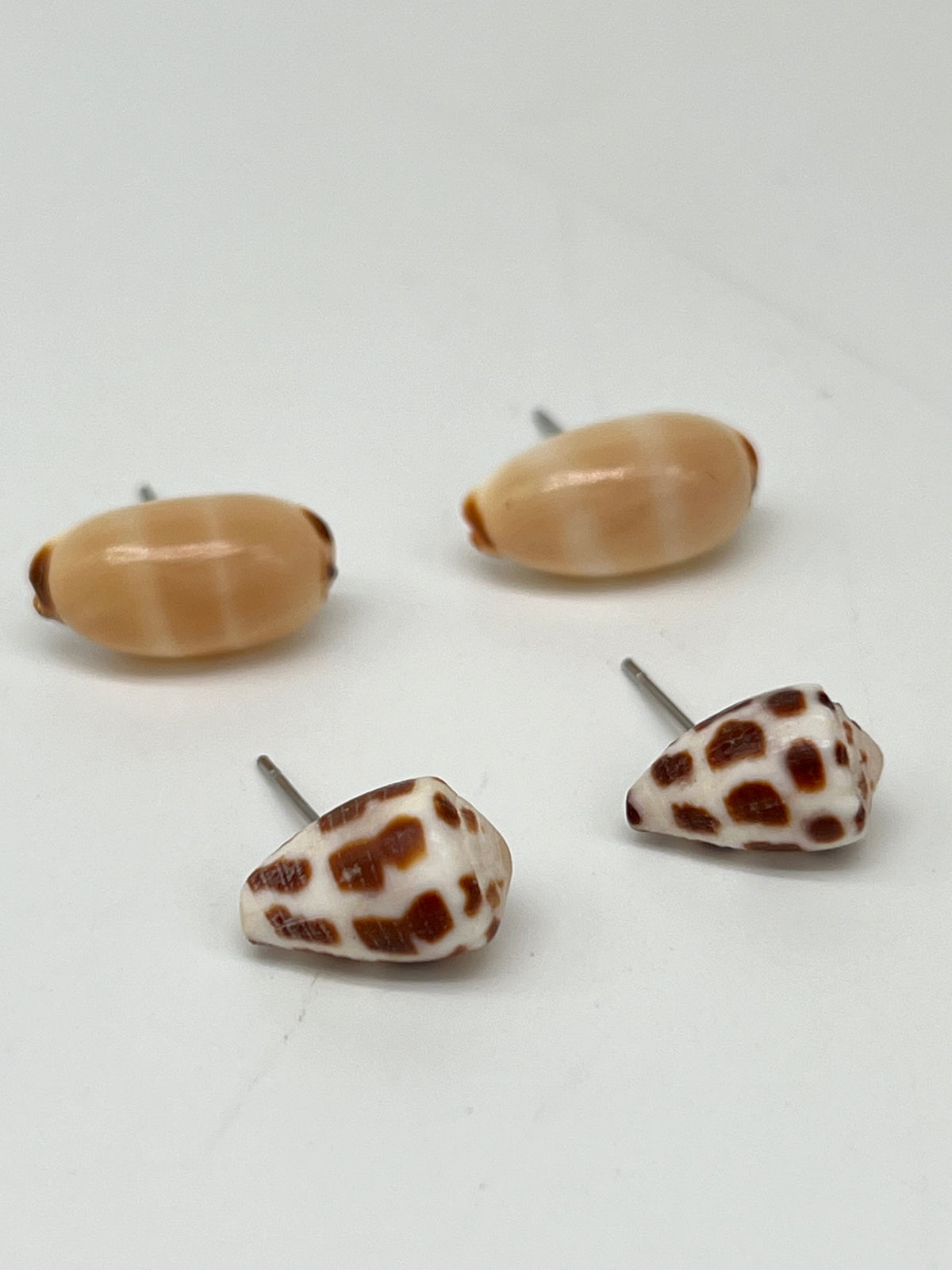 Pair of Assorted Shell Earrings - Style #PE197