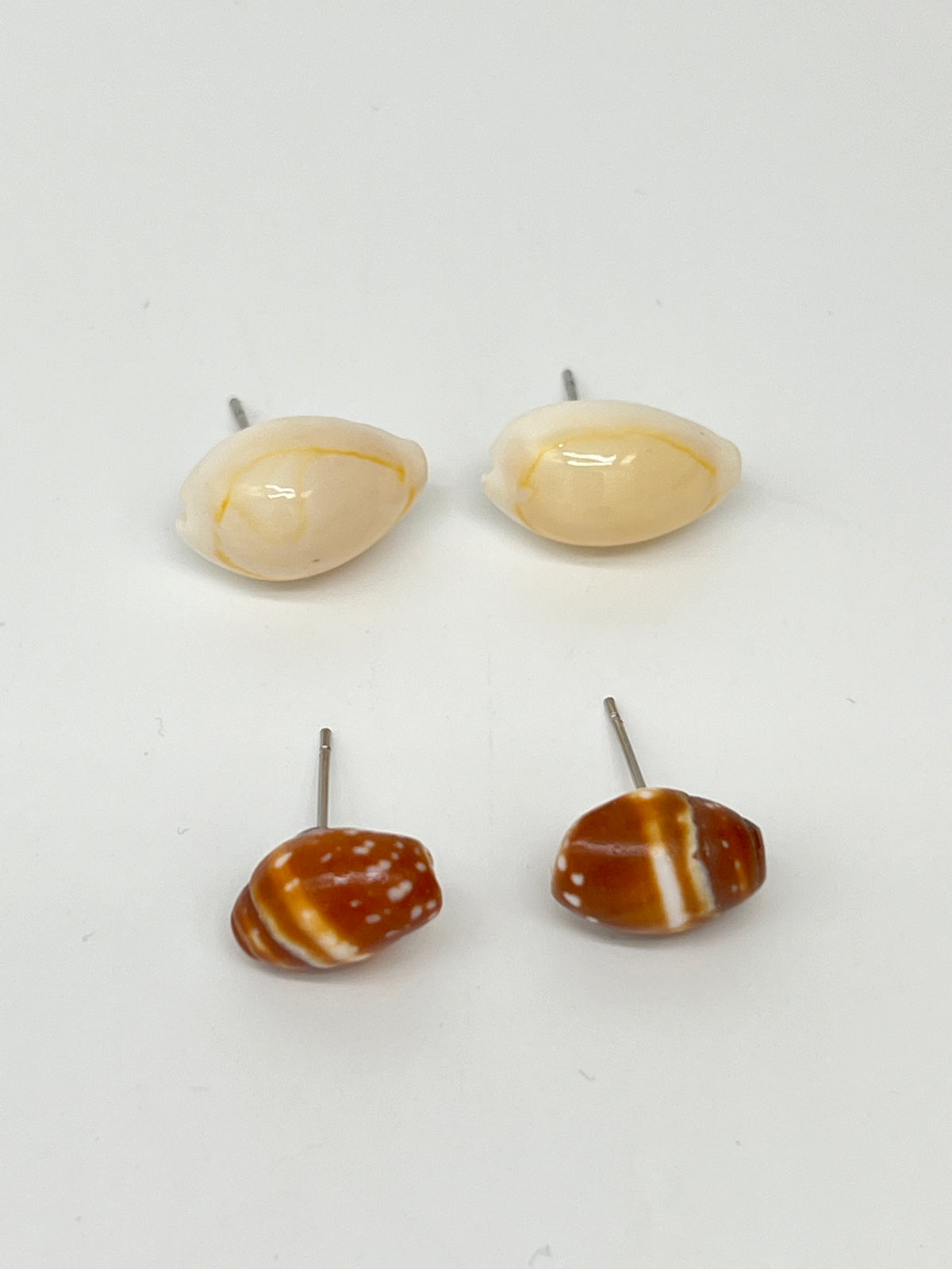 Pair of Assorted Shell Earrings - Style #PE92