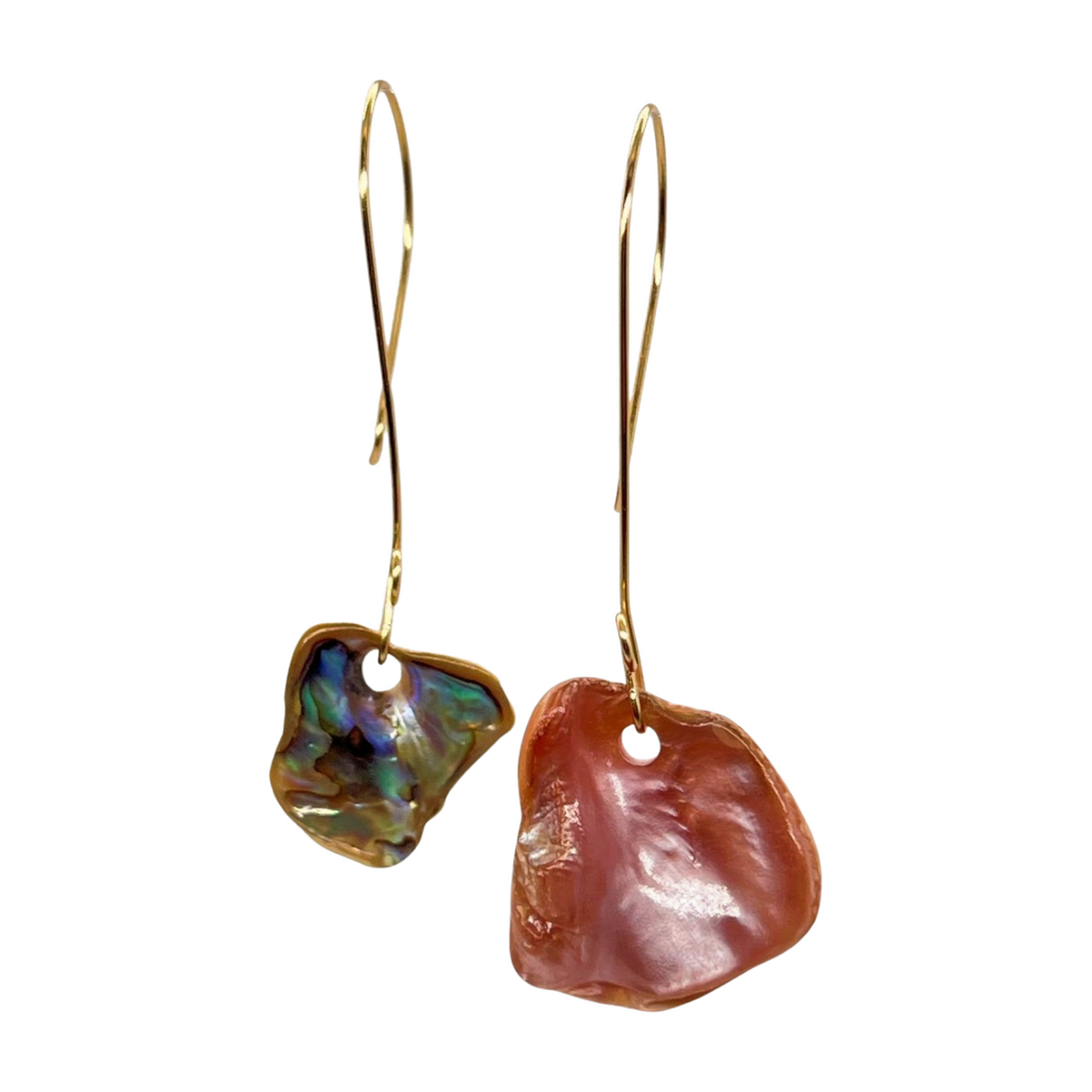 Paua Drop Earrings - Style #E03