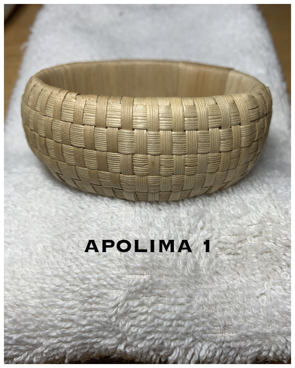 Pop-Up Mākeke - Pawehi Creations - Raufara Barrel Bracelet - Style #1