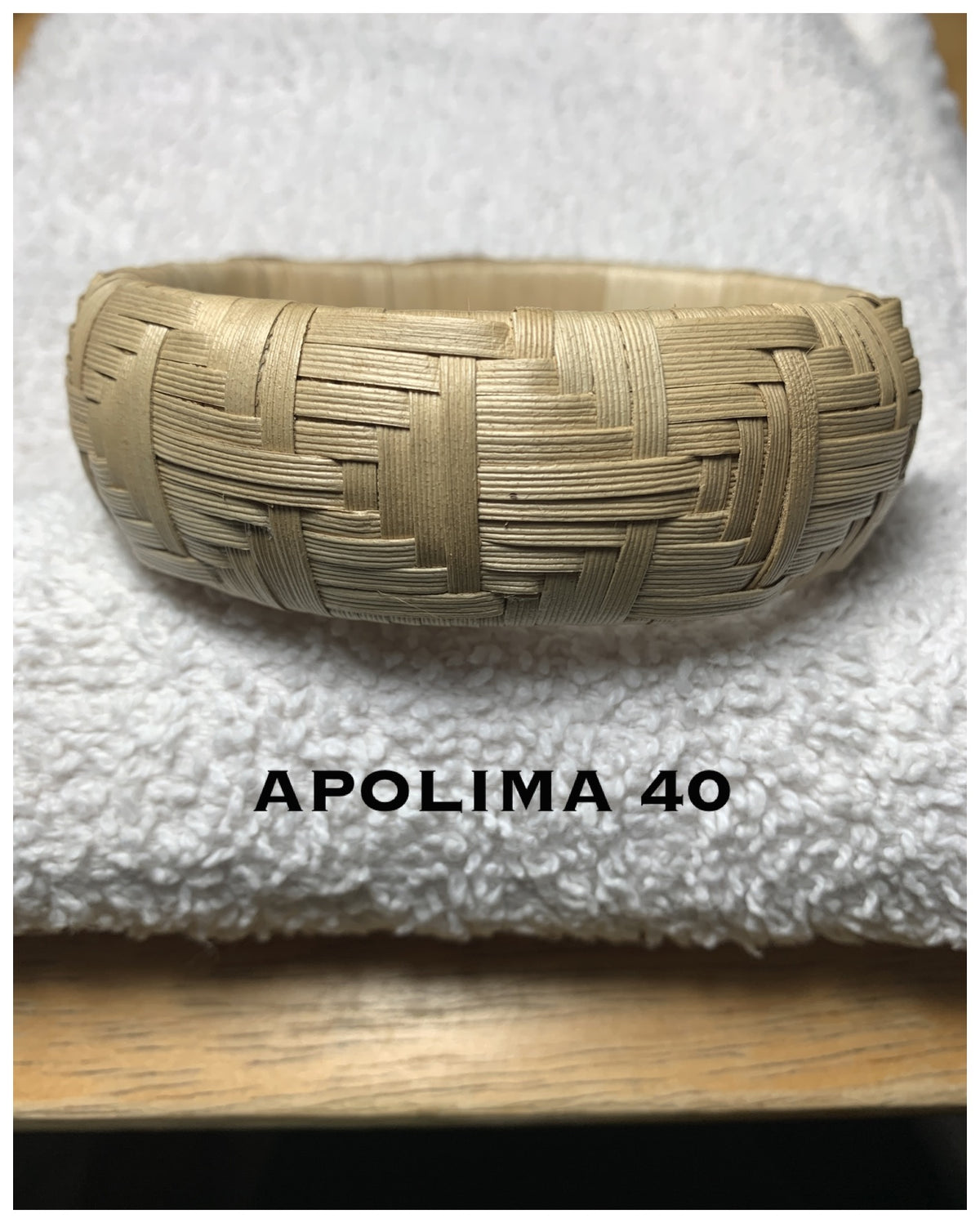 Pop-Up Mākeke - Pawehi Creations - Raufara Barrel Bracelet - Style #40