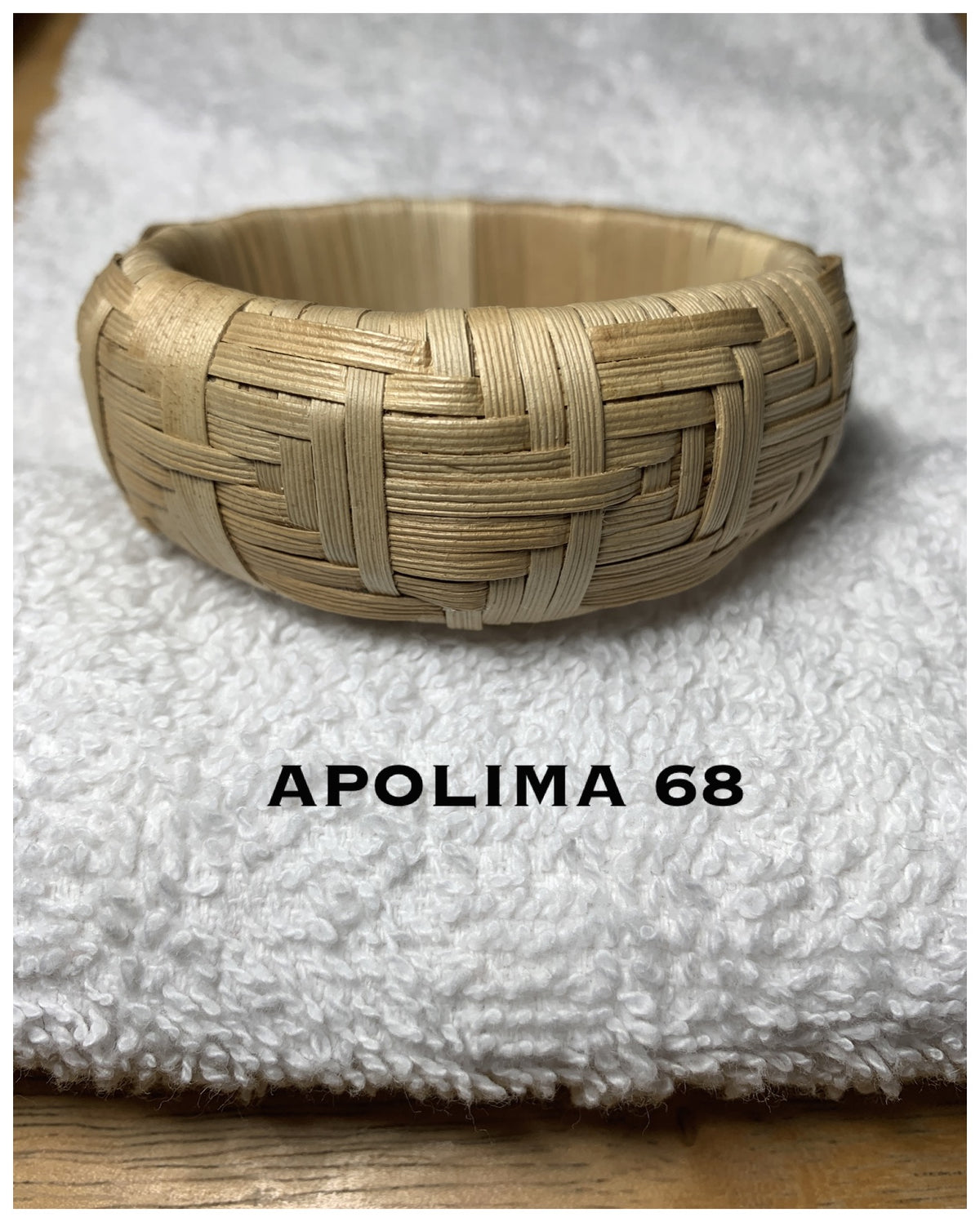 Pop-Up Mākeke - Pawehi Creations - Raufara Barrel Bracelet - Style #68