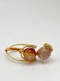 Wirework Gemstone Ring - Sun Stone