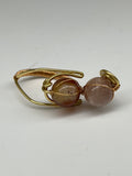 Wirework Gemstone Ring - Sun Stone