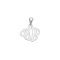 Islands of Hawaii Sterling Silver Pendants