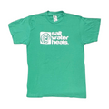Pop-Up Mākeke - Saltwater Heals - Men's SWH Logo Short Sleeve T-Shirt - Kelly Green