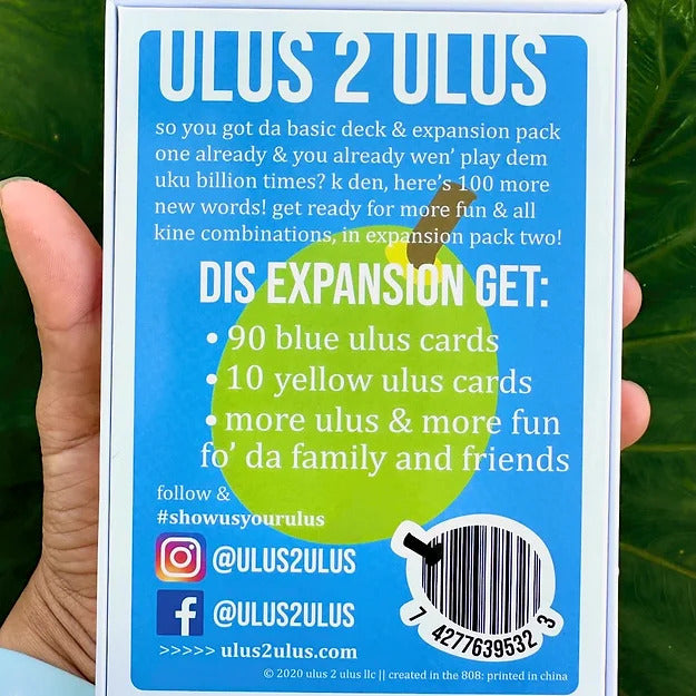 Pop-Up Mākeke - Ulus to Ulus - Local Card Game Expansion Pack Two - Front View