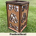 Laser Cut Wooden Hawaiian Tea Light Lanterns