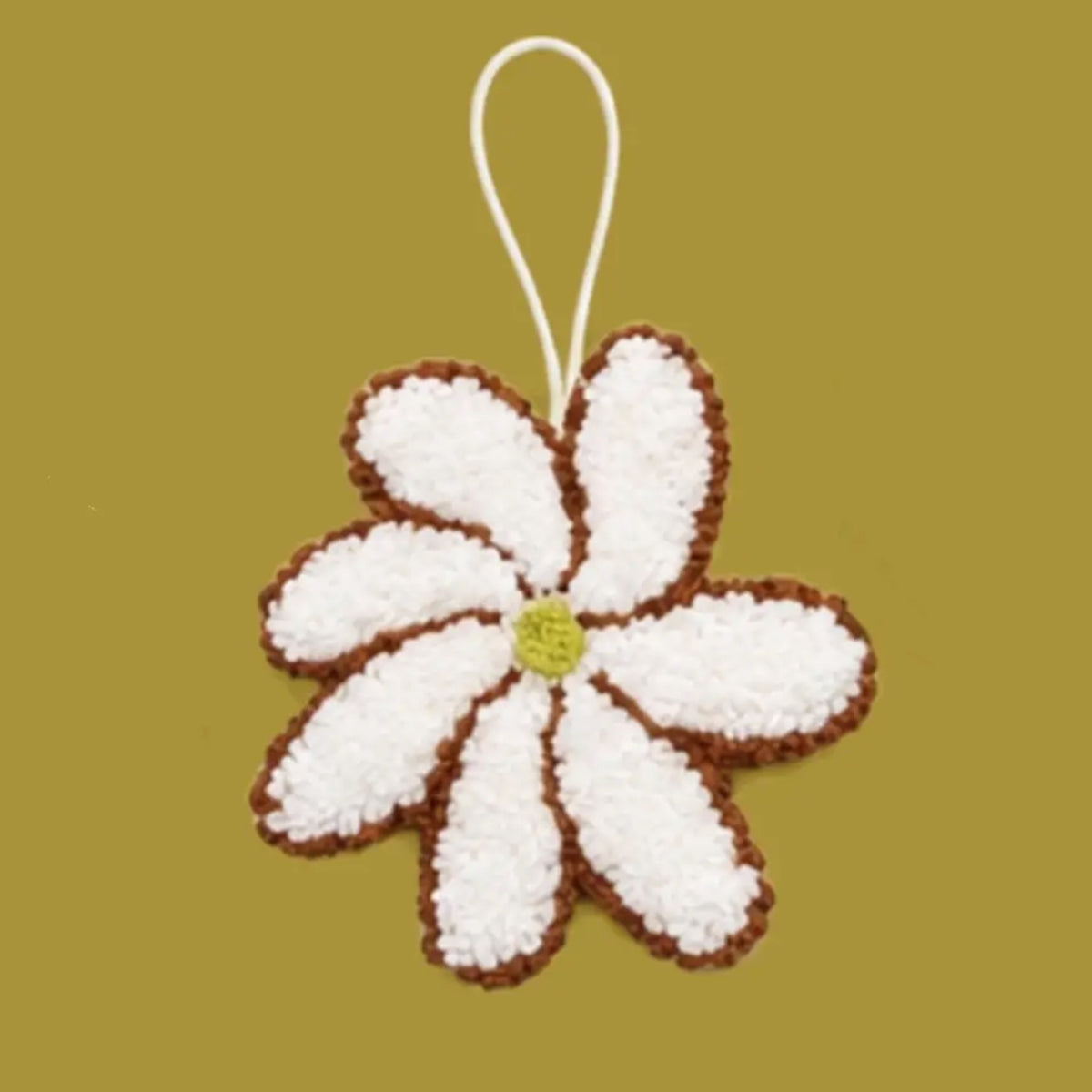 Tiare Flower Island Ornament by The Coconut Collective