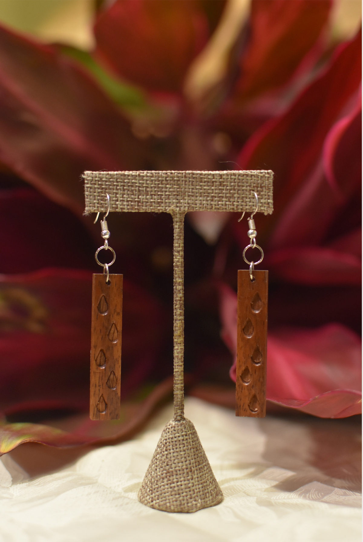Na Maka Kahiko Koa Earrings