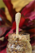 Bone Hairpick Tahiti