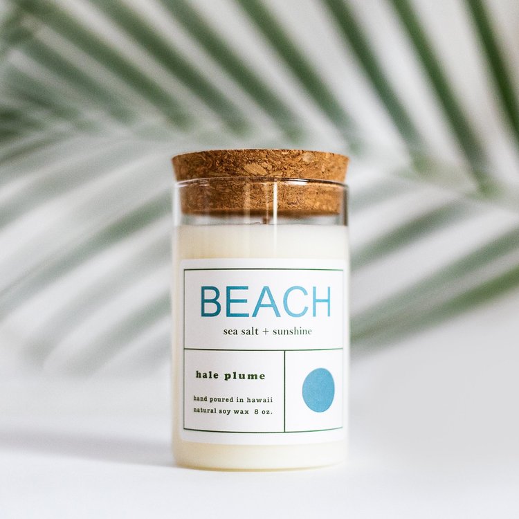 Beach Hale Plume Candle
