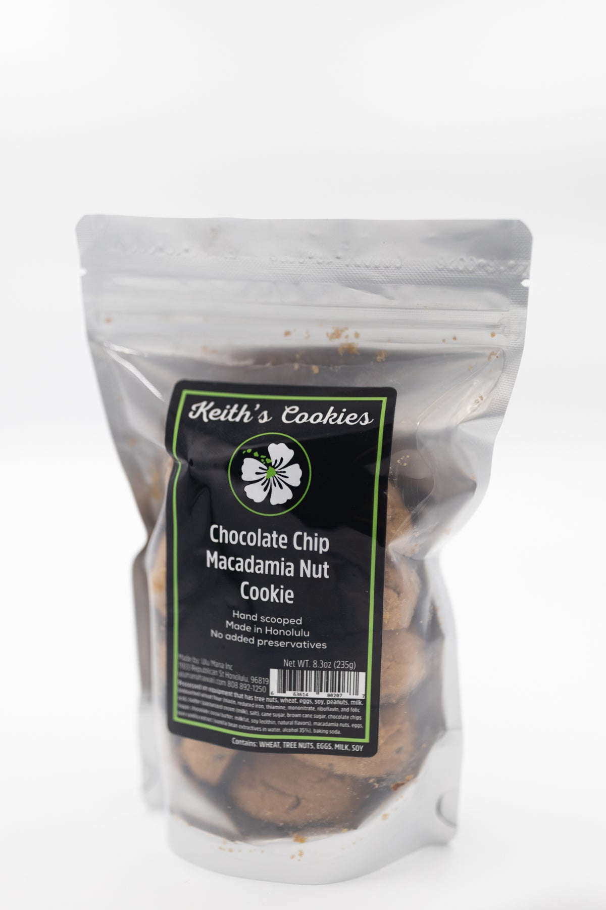 Keith's Cookies - Chocolate Chip Macadamia Nut Cookies