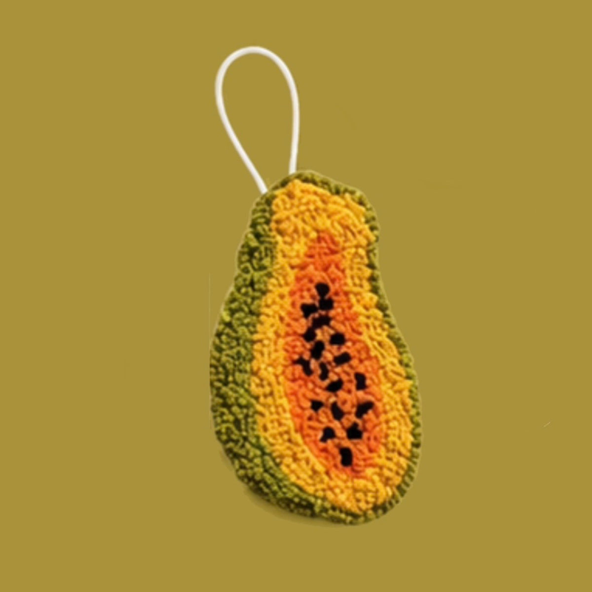 Papaya Island Ornament by The Coconut Collective