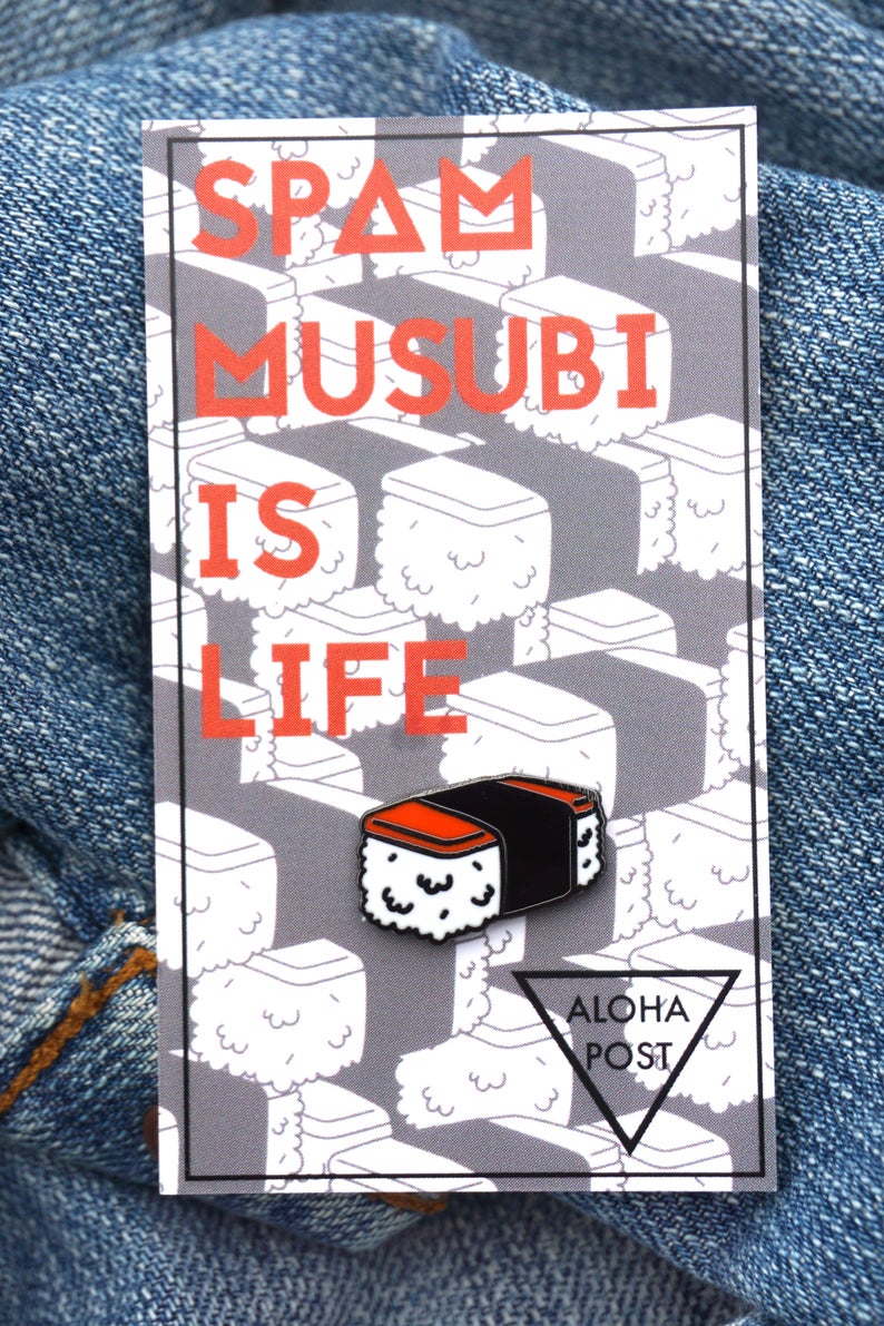Spam Musubi Pin