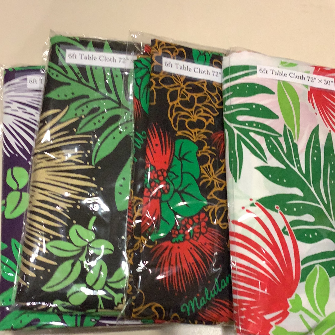 Malulani Tablecloth 6ft Long