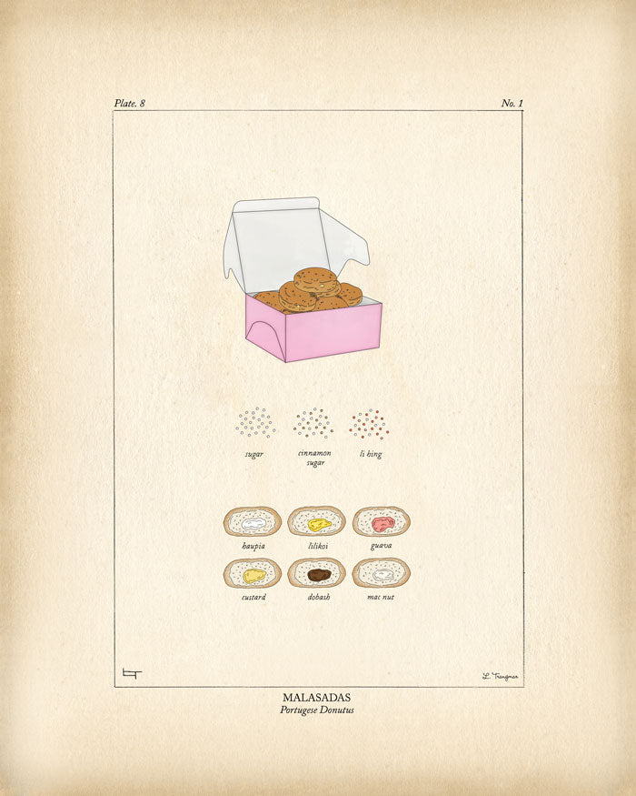 Lauren Trangmar 11x14" Malasadas Print